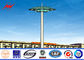 26m Q345 Customized Galvanized High Mast Light Pole With Lifting Systems ผู้ผลิต