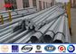 Steel Hot Dip Galvanized Steel Pole For Transmission Power Distribution 30 - 80 Ft ผู้ผลิต