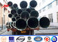 Gr65 Dodecagonal Electric Tubular Steel Pole AWSD 1.1 Transmission Line Poles ผู้ผลิต