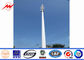 Communication Distribution Mono Pole Tower Customized Tapered 90 FT - 100 FT ผู้ผลิต