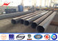 8m 5KN Galvanized Steel Pole / Galvanised Steel Poles For Power Distribution Line ผู้ผลิต