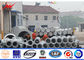 Medium Voltage Transmission Line Steel Power Pole with Yield strength 450 Mpa ผู้ผลิต