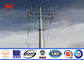 14m 850Dan Electrical Galvanized Steel Pole For Power Distribution Line ผู้ผลิต