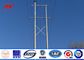 110kV High Voltage Electrical Power Pole Transmission Line Tubular Steel Pole ผู้ผลิต