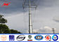 15m 1250Dan Bitumen Electrical Power Pole For Transmission Line Project ผู้ผลิต