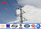 Tapered Electrical Steel Power Transmission Poles With Cross Arms ผู้ผลิต