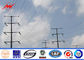 Electrical Transmission Line Steel Tubular Pole For Power Line Project ผู้ผลิต