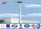 Q345 Steel Steel ไฟ LED เสาสูงเสาสูง 20 เมตร / 25 เมตรสำหรับสนามบิน / ท่าเรือ ผู้ผลิต