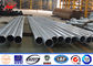 IP65 69kv Galvanised Steel Pole For Electrical Distribution Line Project ผู้ผลิต