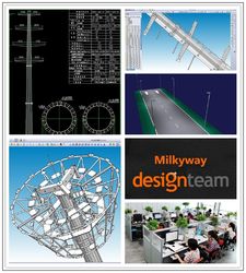 Jiangsu milky way steel poles co.,ltd สายการผลิตของโรงงาน