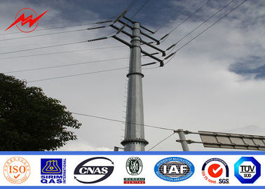 จีน 110kv bitumen electrical power pole for electrical transmission ผู้ผลิต