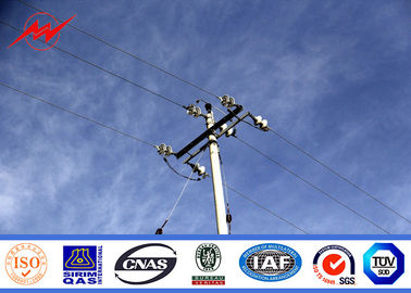 จีน 35 ft Hot Dip Galvanized Steel Utility Pole For Electrical Transmission ผู้ผลิต