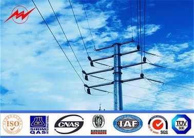 จีน 9m 11m Electrical Power Pole Street Light Poles For Africa Power Transmission ผู้ผลิต
