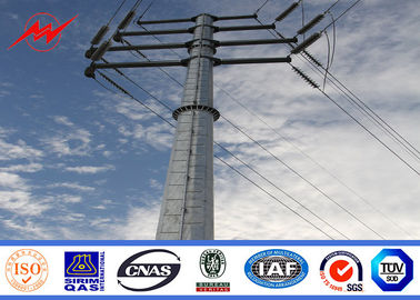 จีน 110kv Steel Utility Pole Electric Light Pole For Electrical Dsitribution Line ผู้ผลิต