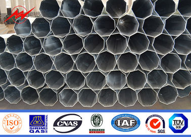 จีน Multi Side 69 KV -132 KV Galvanized Steel Pole Tubular Steel Structures With Bitumen ผู้ผลิต