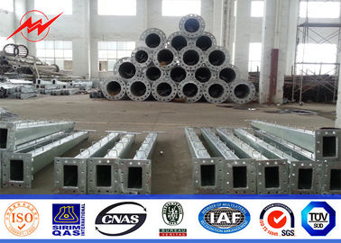 จีน 36M High Tension 8mm Thickness Steel Tubular Power Pole For Electricity distribution ผู้ผลิต
