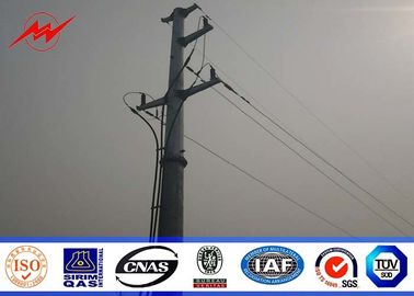 จีน 132KV Metal Transmission Line Electrical Power Poles 50 years warrenty ผู้ผลิต