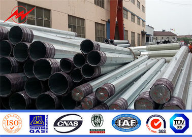 จีน 70FT Electrical Steel Power Pole Exported To Philippines For Electrical Projects ผู้ผลิต