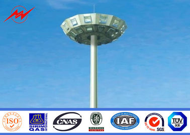 Outdoor 80M Galvanized Painting High Mast Pole with Lifting System ผู้ผลิต