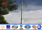 Cheapest telecom tower Steel Utility Pole for 120kv overheadline project ผู้ผลิต