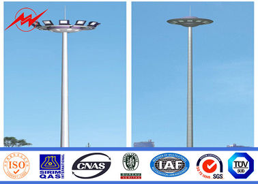 Q345 steel poles steel tubular pole High Mast Pole for stadium ผู้ผลิต