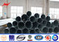 12m 3mm thickness Steel Utility Pole for electrical power line ผู้ผลิต