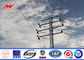 Q235 12m electrical Steel Utility Pole for power transmission ผู้ผลิต