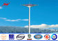 70 meters in height High Mast Pole with circular lantern panel for flood lighting ผู้ผลิต