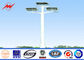 Anticorrosive Round 25M HDG Plaza High Mast Pole with Round Lamp Panel ผู้ผลิต