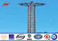 3 Sections 5mm 35M HDG High Mast Light Pole with 6 Lamps Wind Speed 30m/s ผู้ผลิต