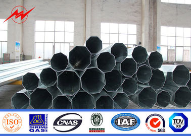 Explosion - proof 13m 1250dan Electrical Steel Utility Pole 2.5m Cross Arm ผู้ผลิต