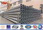14m Heigth 16 sides Sections metal utility poles For Overhead Transmission ผู้ผลิต