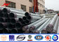 27M Tapered Transmission Metal Light Pole Three Sections Slip Joint ผู้ผลิต