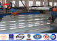 Hot Dip Galvanized Steel Pole For 11kv Electrical Overhead Line Project ผู้ผลิต