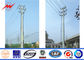 69kv Steel Utility Pole Galvanizatiom Street Light Pole 1 Mm To 36mm ผู้ผลิต