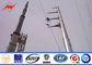 Single Arm CCTV Electrical Power Pole Steel Light Poles Custom ผู้ผลิต