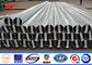 Q345 Galvanized 15M Electrical Power Pole For Power Transmission 1 - 36mm ผู้ผลิต