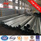 Medium Voltage Line 4mm Thickness Galvanized Steel Pole With Earth Rod Accessories ผู้ผลิต