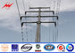 EN10149 S500MC High Power Steel Utility Pole For Electrical Transmission , 5-80m Height ผู้ผลิต