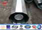 Dodecagonal 69KV Galvanized Tubular Steel Pole 95FT AWS D1.1 For Philippine ผู้ผลิต