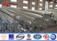 33KV 12m Steel Utility Power Poles For 33KV Electrical Power Distribution ผู้ผลิต