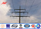 36M High Tension 8mm Thickness Steel Tubular Power Pole For Electricity distribution ผู้ผลิต
