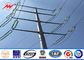 132KV Metal Transmission Line Electrical Power Poles 50 years warrenty ผู้ผลิต