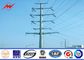 132kv Electrical Power Transmission Poles Round Hot Dip Galvanized For Transmission line ผู้ผลิต