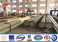 12m Hot Dip Galvanization , Double Circuit Steel Power Pole For Electrical Transmission ผู้ผลิต