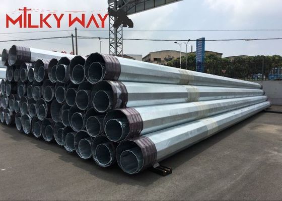 12M 16KN โครงการส่งไฟฟ้าท่อเหล็กสําหรับสายการกระจายไฟฟ้า ผู้ผลิต