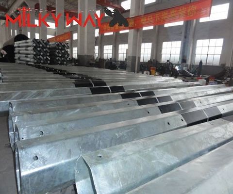 9m-13m สแตนเลสท่อก้อนกับ Hot Dip Galvanization ผู้ผลิต