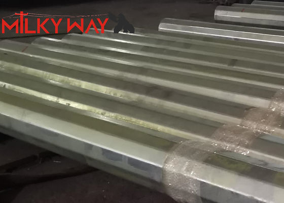 80ft 3sections 1200kg/1680kg/2000kg Philippines NGCP คอลัมน์เหล็กไฟฟ้ามาตรฐาน ผู้ผลิต