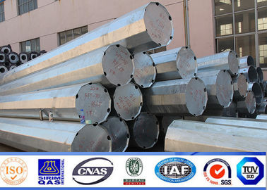 34m Polygonal High Mast Light Pole Hot Dip Galvanized With Lifting System สายไฟขั้วขั้วขั้วขั้วขั้วขั้วขั้วขั้วขั้ว ผู้ผลิต
