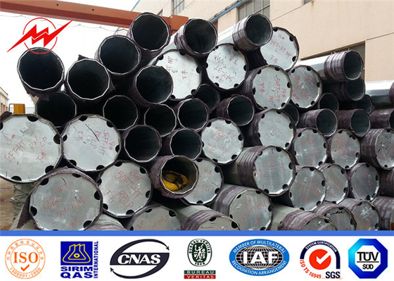 20m 24kn ประเทศฟิลิปปินส์ สแตนเลส สตูลไฟฟ้า Hot Dip Galvanized ผู้ผลิต